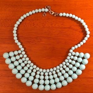 J. Crew Blue Bead Necklace